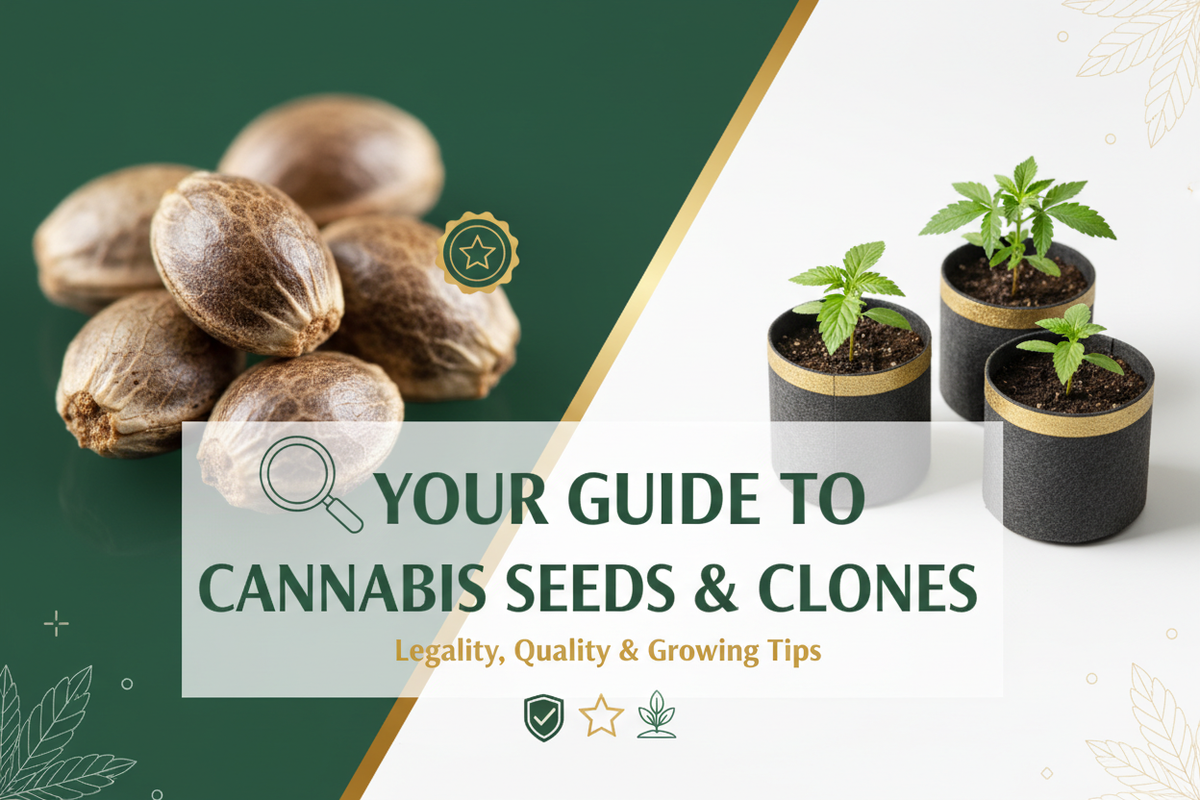 Your Guide to Cannabis Seeds & Clones: Legality, Quality & Growing Tips